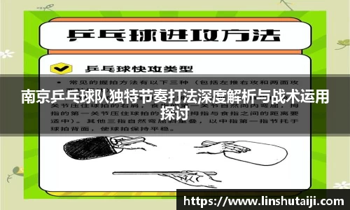 南京乒乓球队独特节奏打法深度解析与战术运用探讨