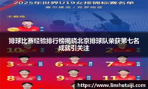 排球比赛经验排行榜揭晓北京排球队荣获第七名成就引关注